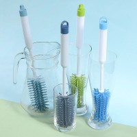 Silicone Feeding Bottles Clean Sponge Brush ,Baby Brush Bottle Washer Cleaner Cleaning Brush Sponge