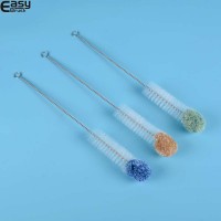 Easybrush Nylon Cheap Factory Price pp plastic baby long handle soft sponge bottle brush clean